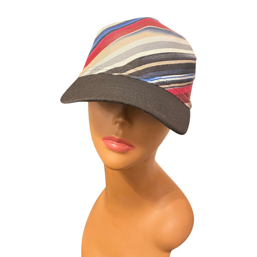 Boho Scarf Cap Women Modern Bohemian style Handmade Upcycled clothes to Caps